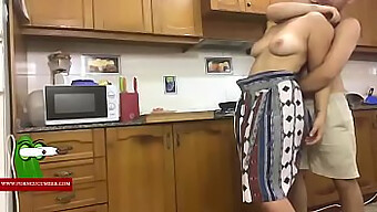 Hot Kitchen Sex With Rough Anal Penetration