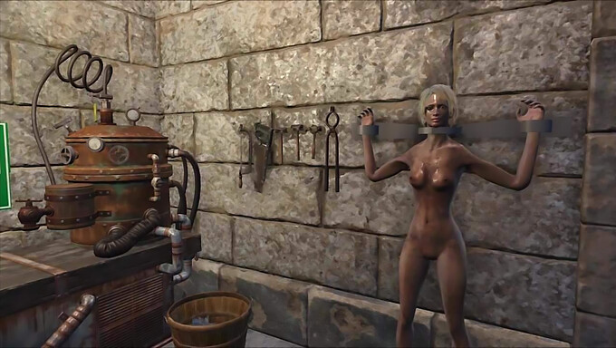 Hentai dobrodružstvo v zničenom hrade Fallout 4