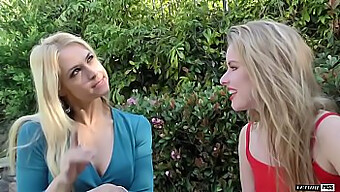 Lilly Lit และ Sarah Vandella แบ่งปันไก่เนื่องจากสภาพที่เมาของพวกเขา