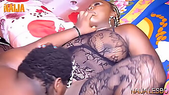 Nigerian Women Indulging In Lesbian Pleasure And Exploring Each Other'S Bodies