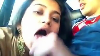 Indian Beauty Gives A Passionate Oral Pleasure