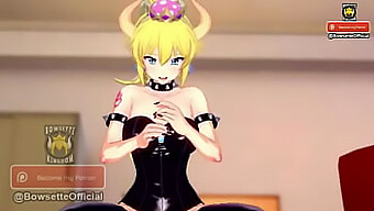 Sexo Virtual Con Bowsette: Una Masterclass En Auto-Placer