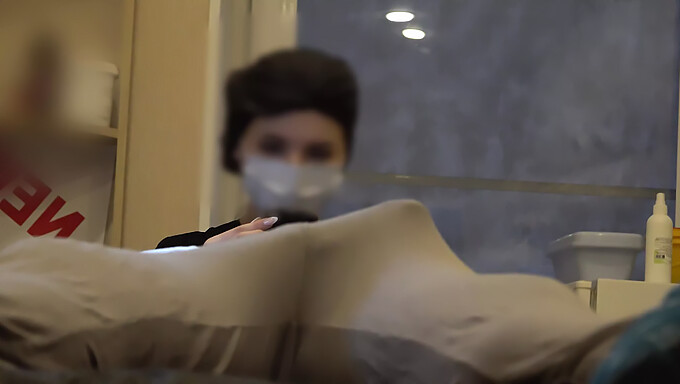 European teen reveals his bulge in public during beauty appointment