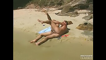 Laura Palmer'S Beachside Escapade With Hardcore And Facial Cumshots