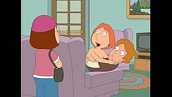 Griffin Joins Lois And Meg For Some Naughty Fun