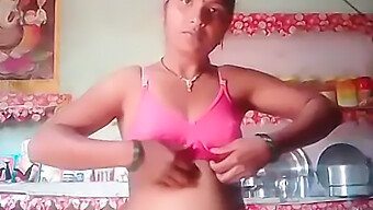 Indian Housewife Captures Intimate Nude Image For Personal Pleasure