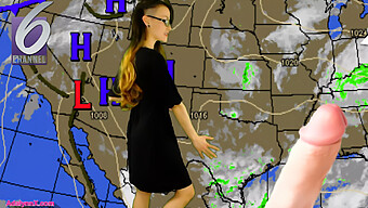 Adalynnx: The Weather Lady With A Kinky Twist