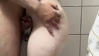 Turkish University Girl Gets Handsjob And Doggy Style In Steamy Shower