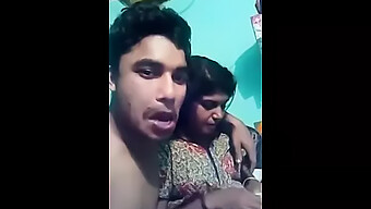 Indian Mother And Stepson Indulge In Mature Romance With Breast Sucking