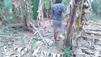 Indian Schoolgirl Gets Wild In The Woods