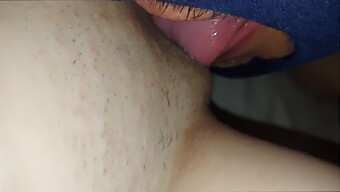 Learn From This Amateur'S Pussy Sucking Technique: A Homemade Video