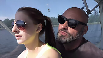 Extreme Boat Sex With Orgasmic Redhead