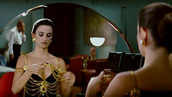 Penelope Cruz Flaunts Her Natural Big Boobs And Perfect Body In 