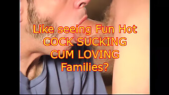 Bi-Sexual Boys Indulge In Oral Pleasure With Their Father Figure