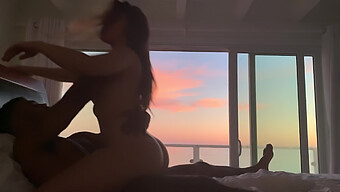 Amateur Couple Enjoys A Hard Fucking Session On Malibu Beach