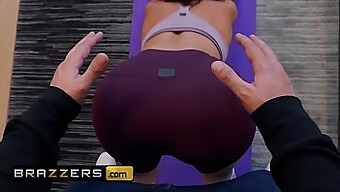 Alexis Fawx and Keiran Lee star in a Brazzers video about anal and cum inside