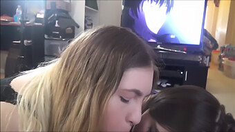 Jessica And Hannah Give Me A Blow Job Until I Reach Orgasm